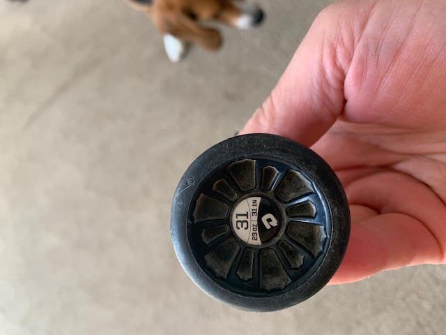 Used USSSA Certified DeMarini CF Zen Bat (-8) 23 oz 31"