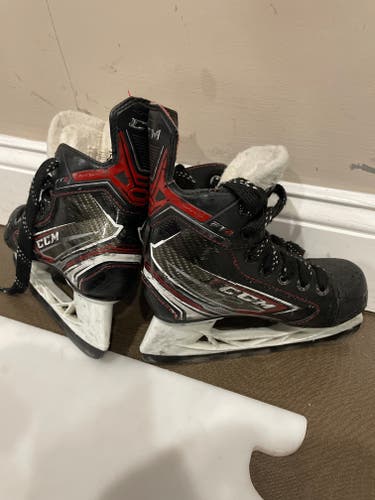 Youth Used CCM JetSpeed FT2 Hockey Skates Regular Width Size 12