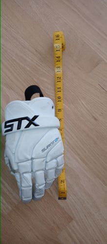 Used Player's STX Surgeon 400 Lacrosse Gloves 10"