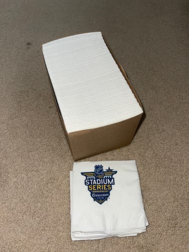 2018 Washington Capitals Toronto Maple Leafs NHL Stadium Series Napkin Set