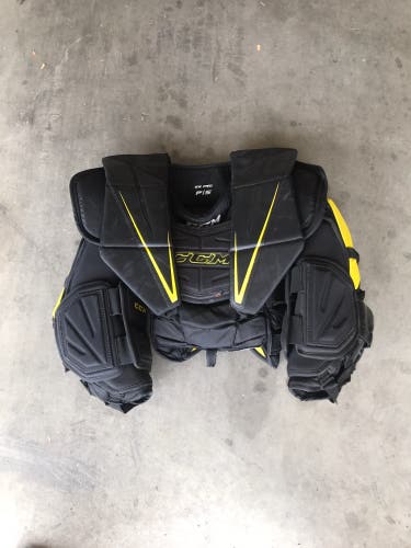 Used Small CCM  Premier Pro Goalie Chest Protector