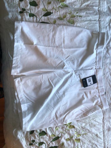 White Adult Size 38 Nike Shorts
