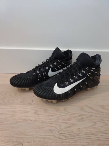 Used Men's Size Men's 10.5 (W 11.5) Molded Cleats Nike High Top Alpha Menace Elite