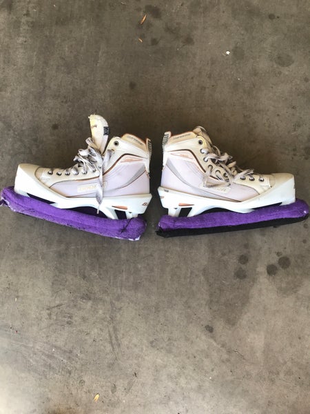 Used Bauer Regular Width Size 10 Supreme One60 Hockey Goalie Skates