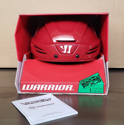 New Large Warrior Krown PX3 Helmet