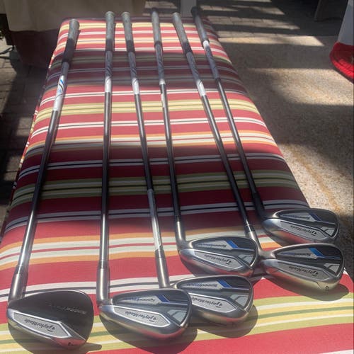 Women's Used TaylorMade Speed blade RH Clubs Ladies Flex Iroons 6,7,8,9,P,A