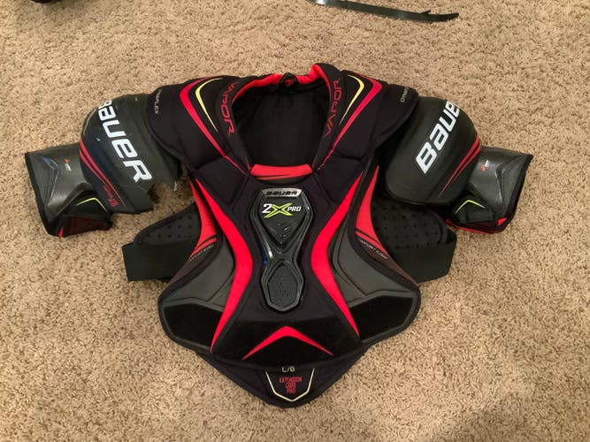 Senior Used Large Bauer Vapor 2x pro Shoulder Pads