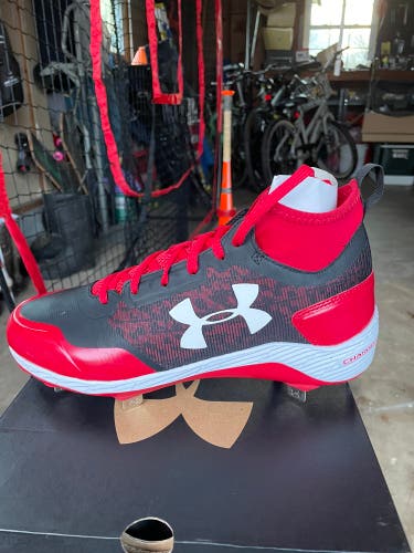 Black Men's Metal High Top Heater Mid ST