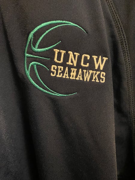 Men's Champion Navy UNC Wilmington Seahawks Jersey Long