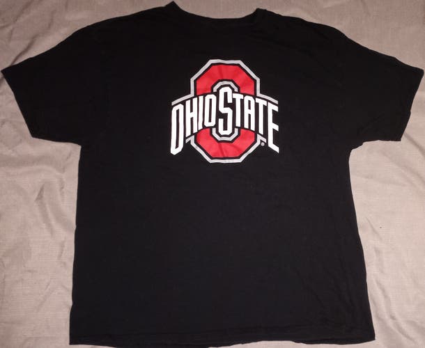 NCAA Ohio State Buckeyes Black Adult XXL Shirt