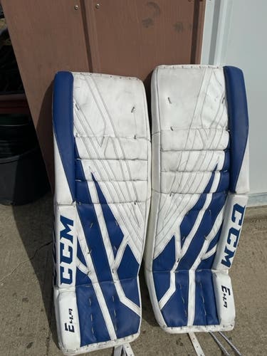 Used 34" CCM Extreme flex 4.9 Goalie Leg Pads