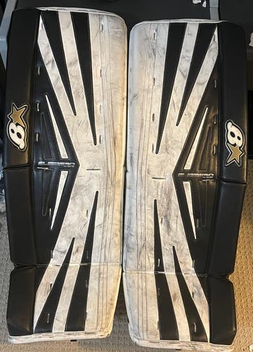 Used 34+ 1 Brian's Subzero 6.0 Goalie Leg Pads