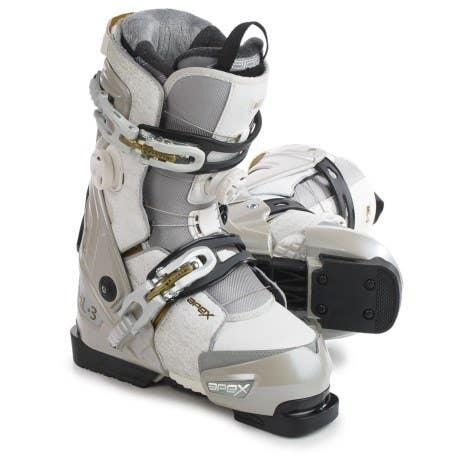 Women's Used All Mountain ML-3 Ski Boots Medium Flex