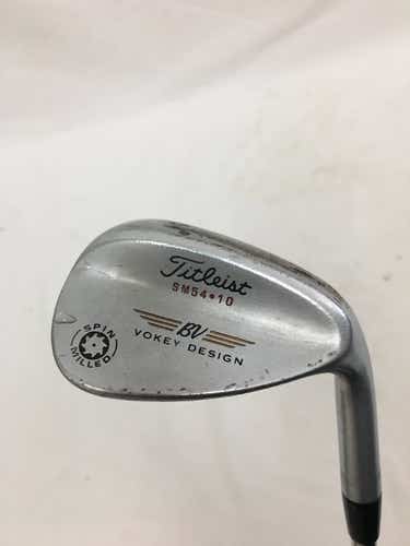 Used Titleist Sm Vokey 54 Degree Stiff Flex Steel Shaft Wedges