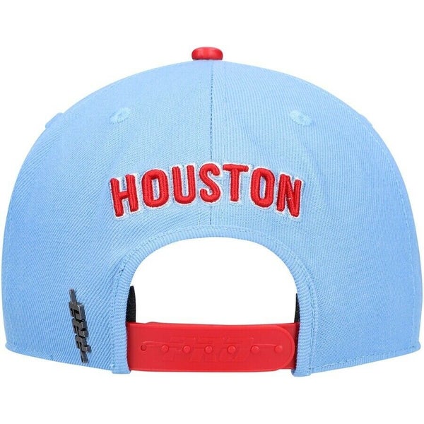 Men's New Era Light Blue Houston Oilers Throwback 9FIFTY Adjustable  Snapback Hat