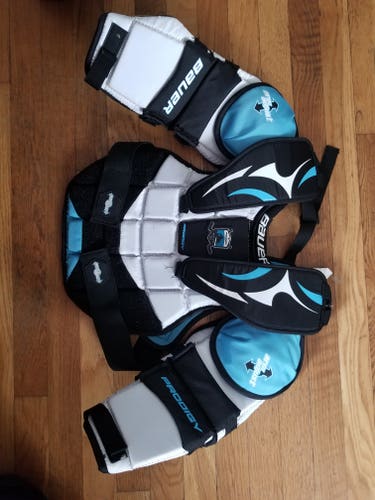 Used Small Bauer Prodigy Goalie Chest Protector