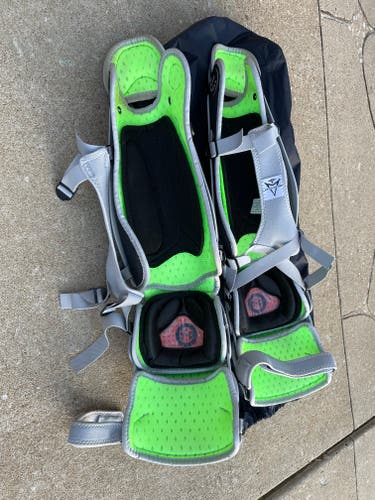 Used All Star LG40WPRO Catcher's Leg Guard