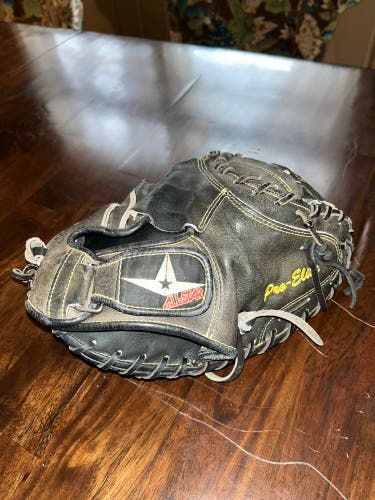 Used All Star Pro Elite Catchers Mitt