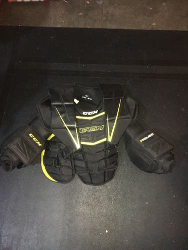 Used Medium CCM Premier R1.9 Goalie Chest Protector