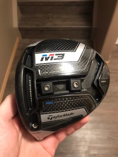 Left Hand 9.5 Loft Taylormade  M3 Driver Head