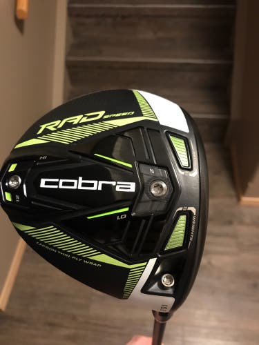 Used Right Handed Cobra RadSpeed Extra Stiff Flex 10.5 Loft RADSPEED Driver