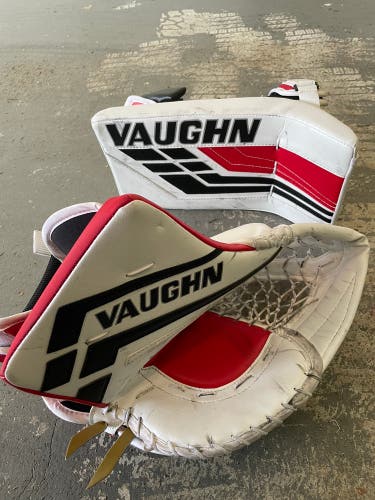 Regular Vaughn Velocity VE8 XFP Glove/Blocker set
