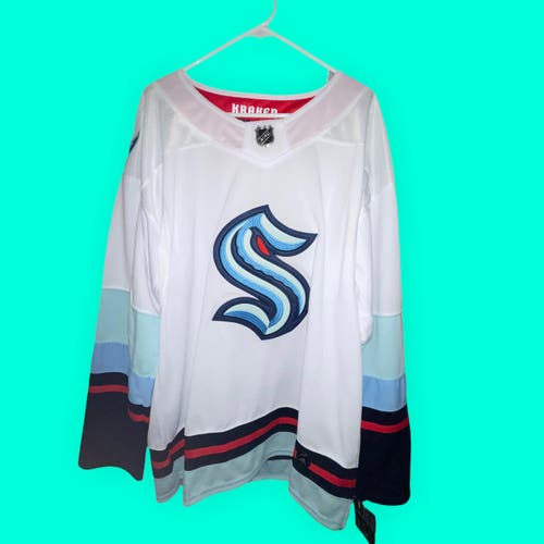 Seattle Kraken Away Jersey Blank Size 54