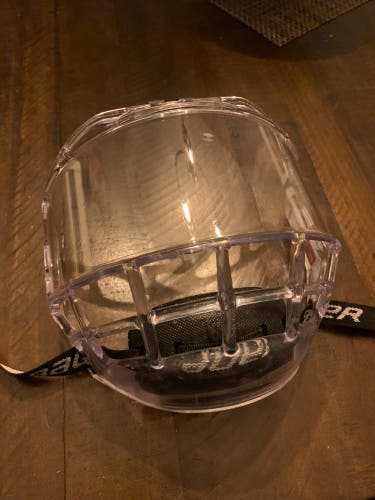 Bauer Concept 3 Full Shield Hockey Visor - Size Junior