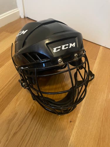CCM FL40 Helmet (Large) w/ Under Armor V96 Box Face Mask