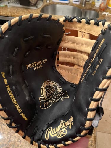 Rawlings Pro Preferred FM18 First Base Mitt 12.5” Left Hand Throw