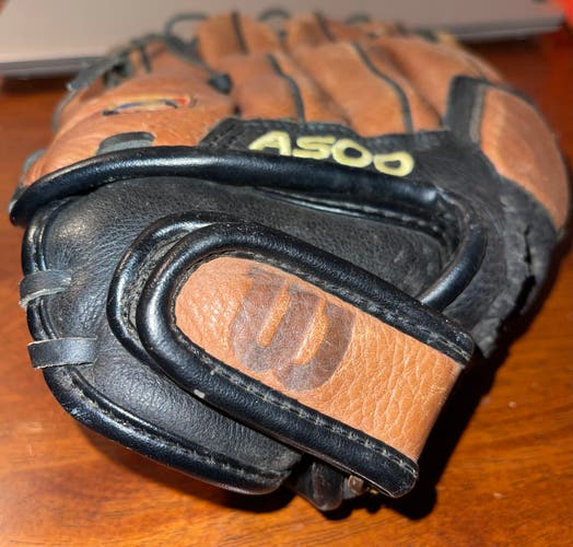 Outfield 12.5" A500 Baseball Glove Right Hand Throw