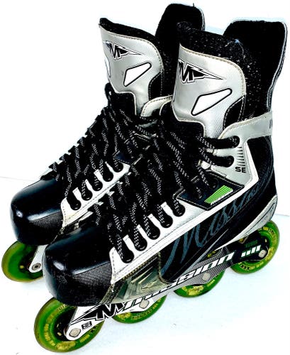 Mission Soldier SE Inline Hockey Roller Skates Sz 6EE (7.5 US Men Shoe ExtraWide