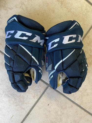 CCM 14"  JetSpeed FT390 Gloves Navy 14