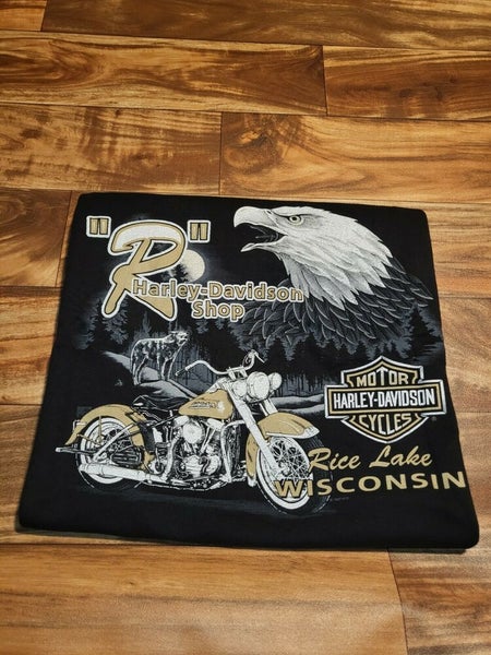 Vintage Harley Davidson Shirt 90s Tie Dye Motorcycle Eagle 1991