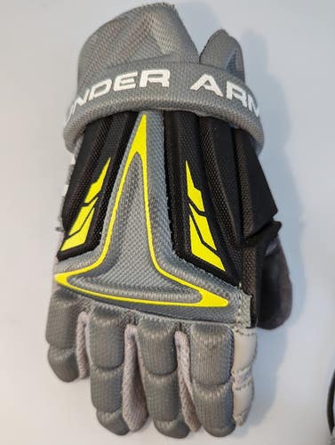 Used Player's Under Armour NexGen Lacrosse Gloves 9"