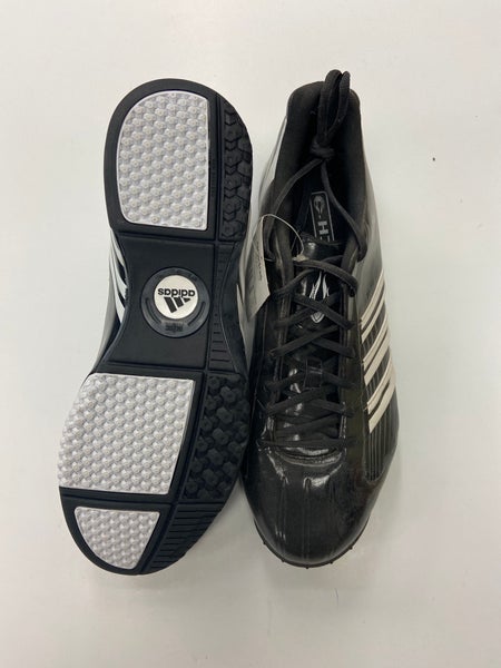 Black Men's Adidas Scorch TD Low Turf Shoes