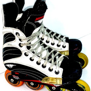 Mission Helium 1500 Quatro Hockey Inline Skates Size 4E (4 US Men Shoe 5 Women