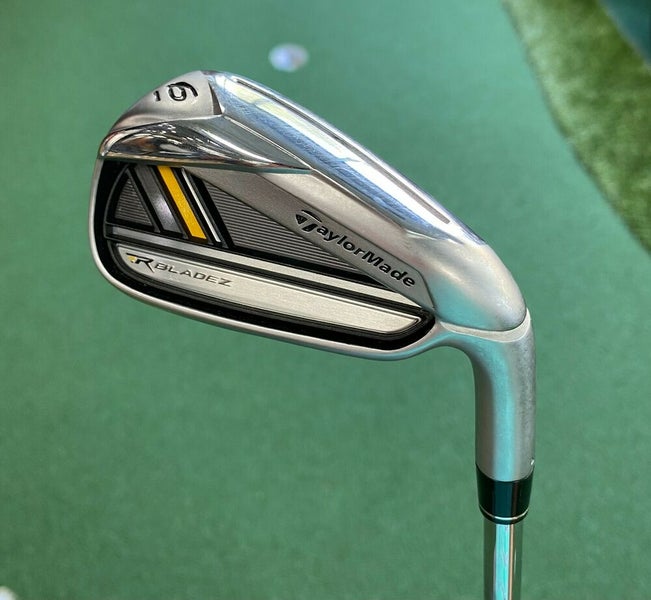 TAYLORMADE R BLADEZ IDIVIDUAL #6 IRON ROCKETFUEL 85G STEEL REGULAR GOLF CLUB
