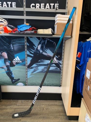 Senior Used Right Handed Bauer Nexus Geo Hockey Stick Toe Pattern