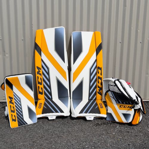 34"+ 1.5 CCM AXIS Pro Goalie Brand New Full Set Pro Stock