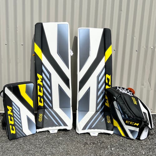 33"+ 1.5 CCM AXIS PRO Goalie Full Set Pro Stock