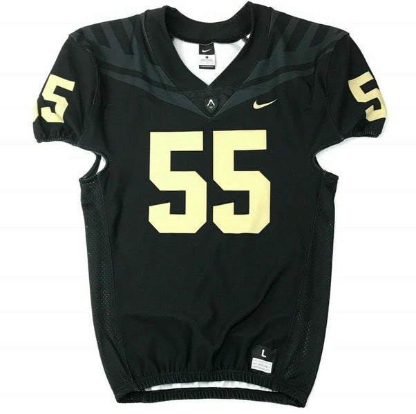 Nike Purdue Boilermakers Vapor Pro Football Jersey Men's Large Black Gold 845923