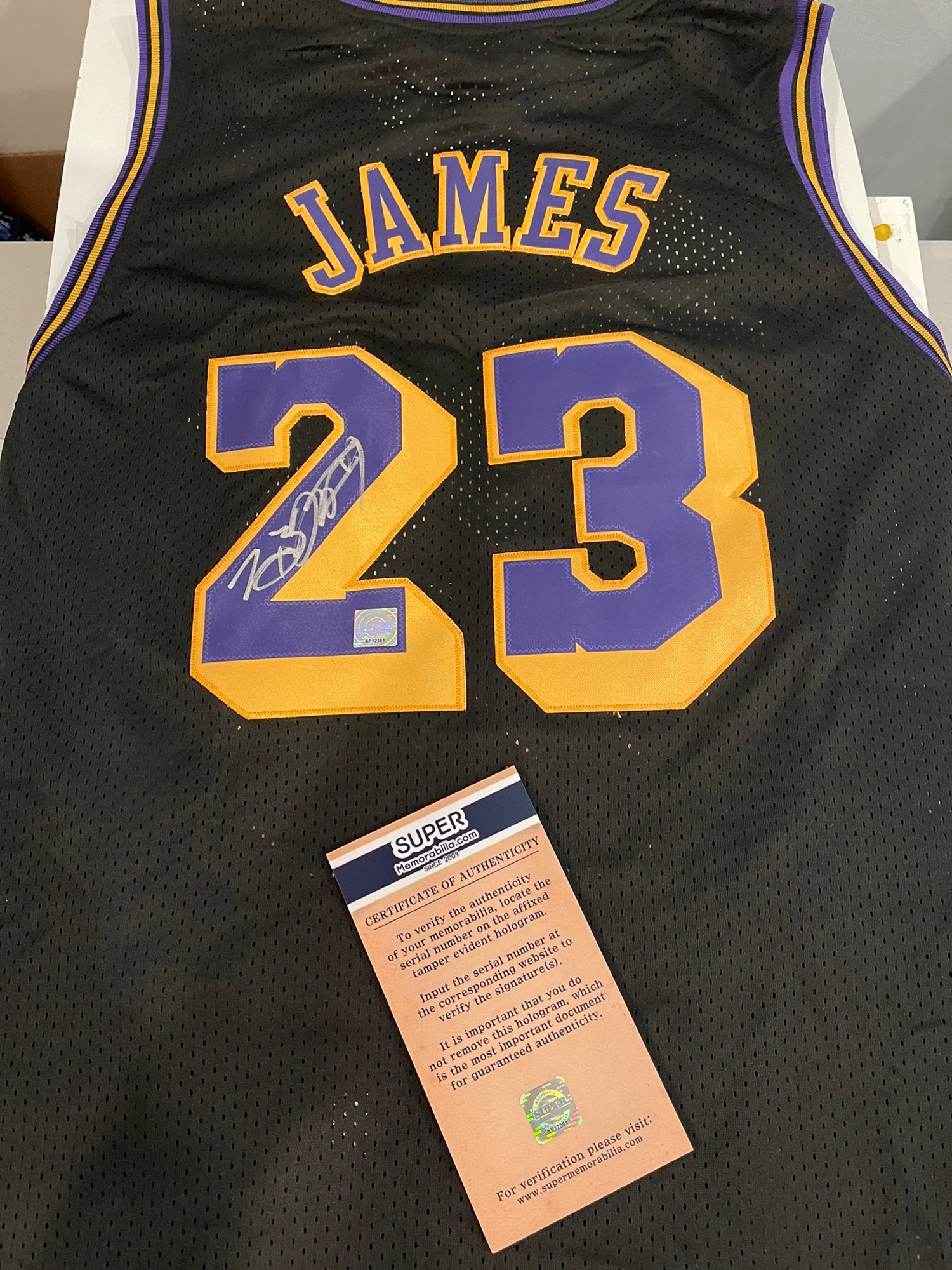 LeBron James Limited Edition “Crenshaw” Los Angeles Lakers Jersey |  SidelineSwap