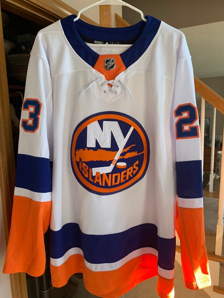 New York Islanders adidas White Authentic Pro Jersey