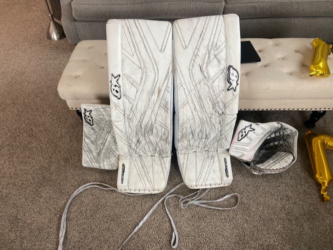Used 35" Regular Pro Stock G-Netik Pro 4 Goalie Full Set