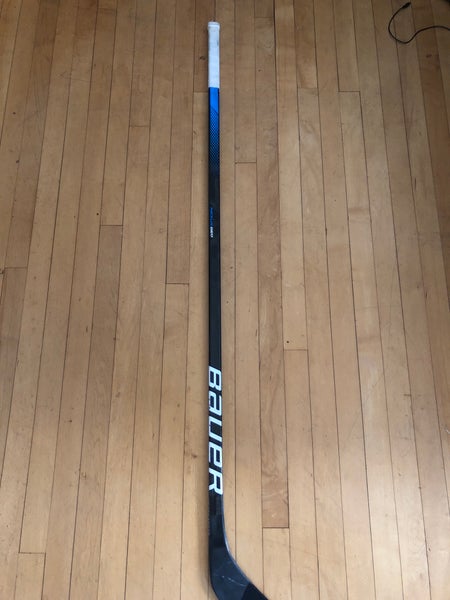 Left Hand Custom blue Nexus Geo Hockey Stick