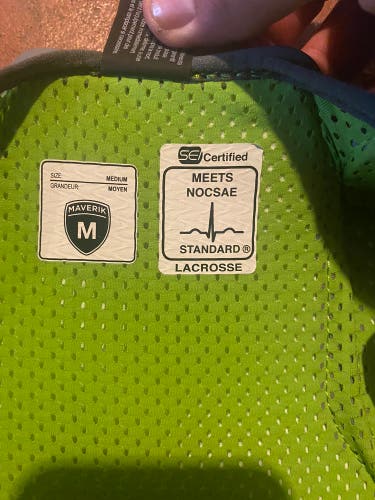 Maverick Mx ekg shoulder pads