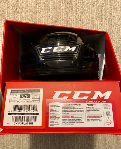 New Small CCM Resistance 300 Helmet