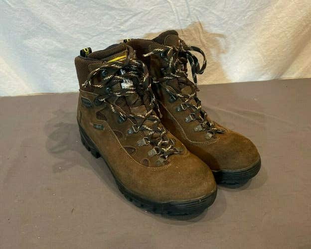 La Sportiva Trekking Brown Suede Leather & Gore-Tex Hiking Boots EU 45 US 11.5