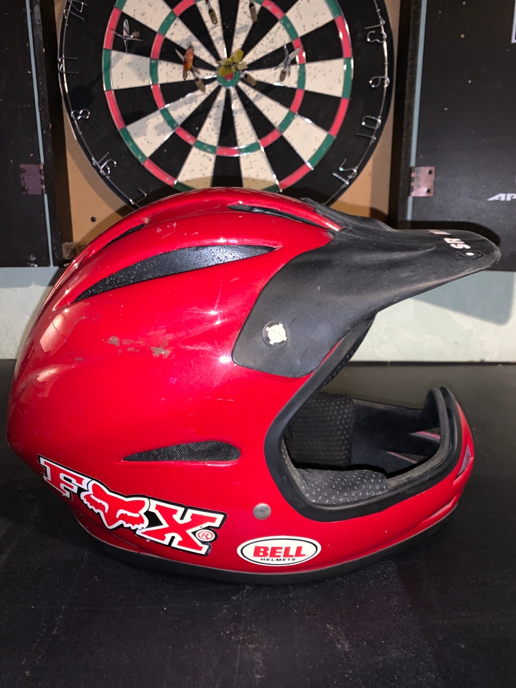 Used Large Fox Bike Helmet